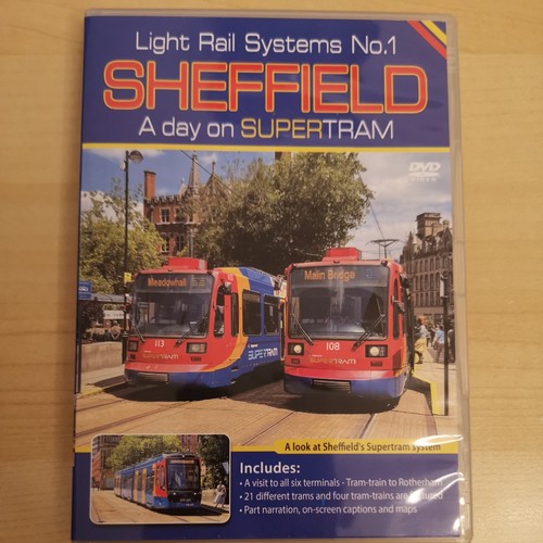 Sheffield day super tram - sheffield, a