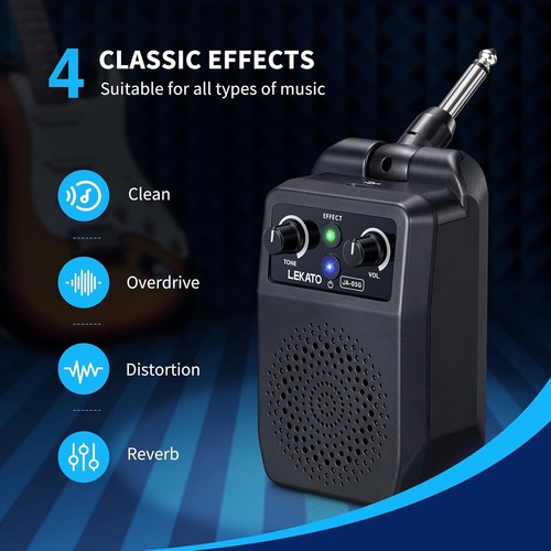 Lekato mini guitar amp - lekato, 5w