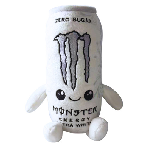 White energy drink - plush, soft