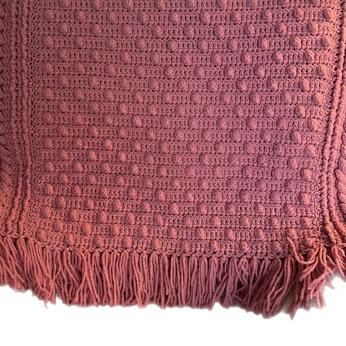 Handmade knitted mauve - handmade,