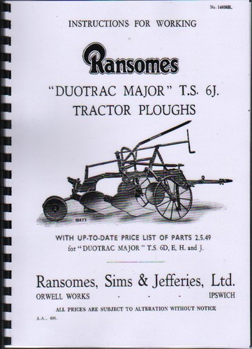 Ransomes duotrac major - ransomes, t.s