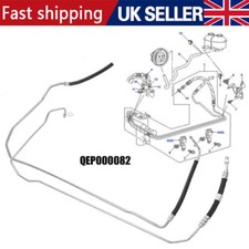 Pair Power Steering Pipes Hose