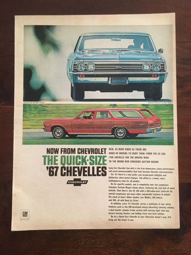 1967 chevrolet chevelle - chevrolet,