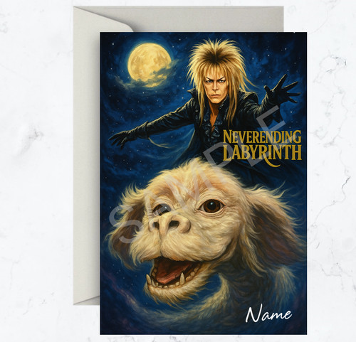 Personalised labyrinth david - personalised,