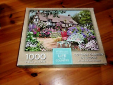 COTTAGE GARDEN IN BLOOM BY MACNEIL STUDIO - 1000 PIECE WH SMITH JIGSAW PUZZLE