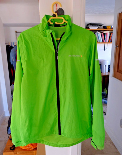 Muddyfox green cycling jacket - cycling,