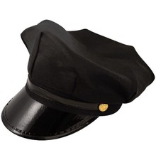 CHAUFFEUR HAT IN BLACK FOR