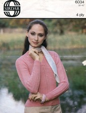 Sirdar 6034 Lady Sweater DK