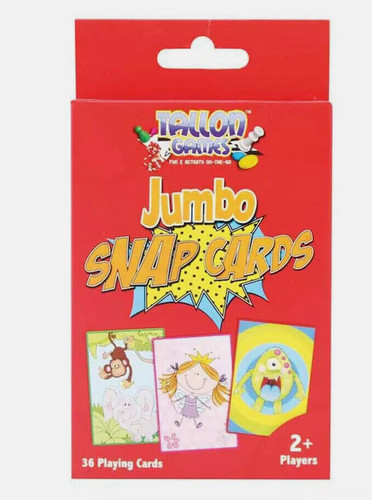 Jumbo snap playing cards - jumbo,