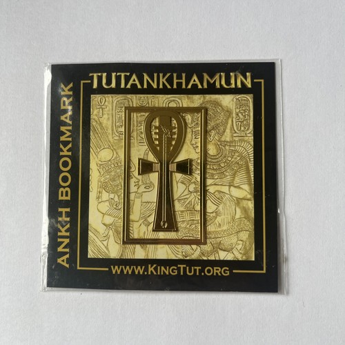 Tutankhamun ankh bookmark new - tutankhamun,