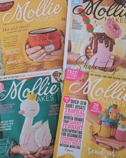 4 x Mollie Makes magazine