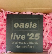 Heaton Park Oasis Live 25 Slate Coaster Brand New In Box