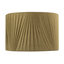 Modern Olive Green Faux Silk Fabric Organza Tapered Drum Lamp Shade by Happy ...