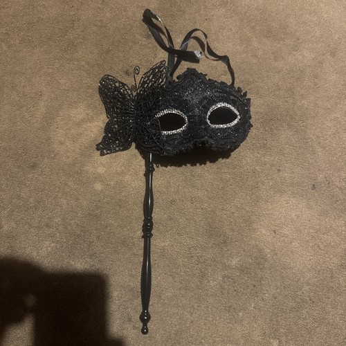 Masquerade mask with holding - masquerade,