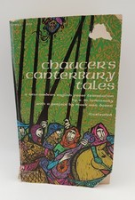 The Canterbury Tales by Geoffrey Chaucer 1969 Illustrated Paperback Book