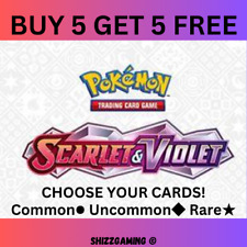 Pokémon SV01: Scarlet & Violet Base Set /198 - C/U/R - Choose Your Cards!