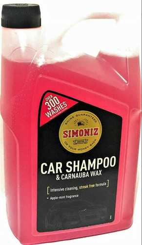 Simoniz car wash shampoo - car, wax