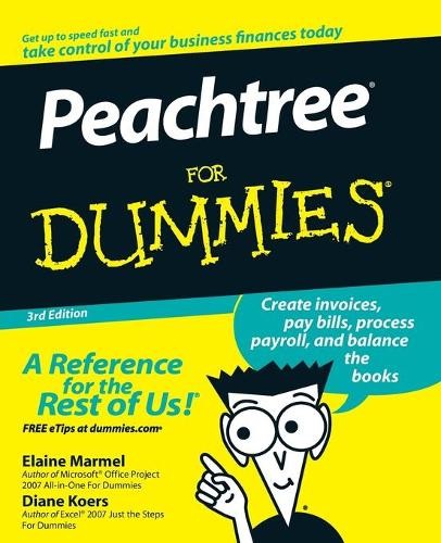 Peachtree for dummies - peachtree,