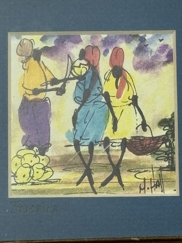Vtg jamaican folk art - vtg,