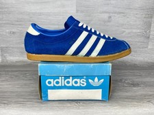 Adidas Koln, Vintage 1970-80's, Sz UK 11, US 11.5 Made In Romania, Roumania