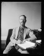 Photo:1930s Man at Desk