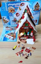 Playmobil 9493 Christmas Bakery Cookie Cutters Set  with box and instructions 