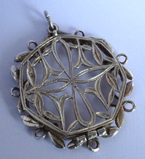 Unusual antique solid sterling