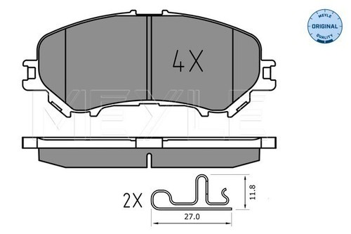 025 220 6518 meyle brake - 220,