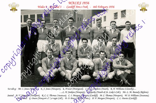 Wales 1956 rugby - 1956,