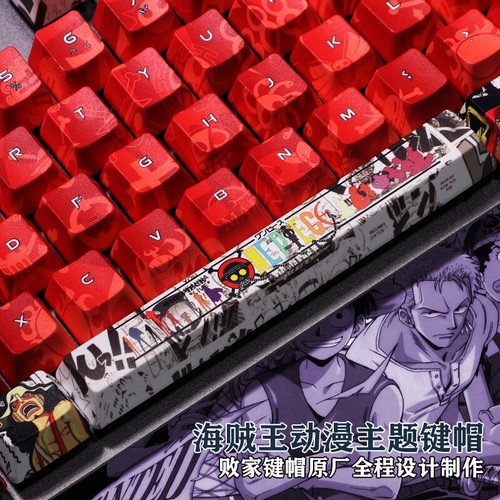 Anime keycaps luffy one piece - keycaps,