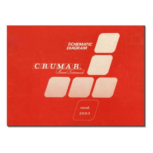 Crumar 2003 service - crumar,