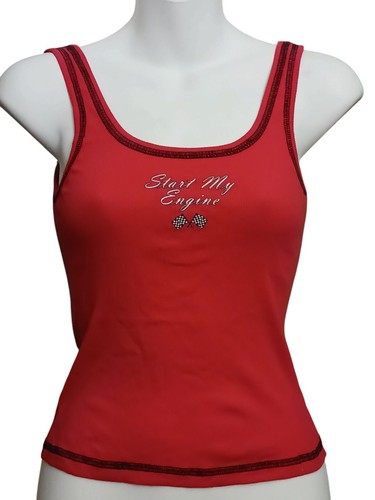 Pit stop ribbed - tank, top
