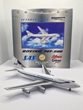 Gemini Jets 1:400 SAS Scandinavian Airlines N4501Q Boeing 747-200 Diecast Model