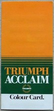 TRIUMPH ACCLAIM Exterior &