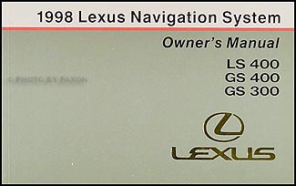 1998 lexus navigation system - 1998,