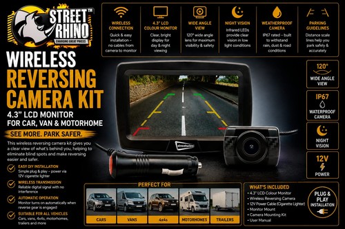 Wireless reversing camera - wireless,