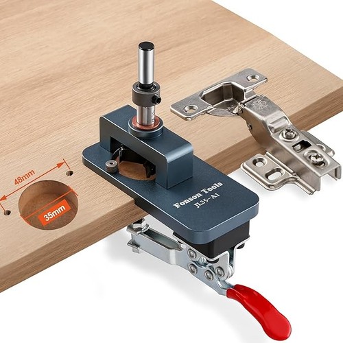Metal concealed hinge jig - hinge,