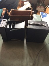 Kojak 116 Box Brownie Camera & canvas bag