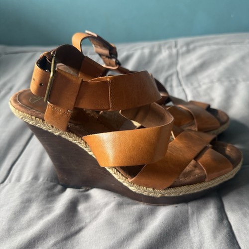 Vintage clark wooden wedge - vintage,