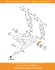 YAMAHA Bearing, 93306-302X1
