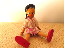 Vintage Polish? WOODEN DOLL - NEEDS TLC & A NEW OUTFIT