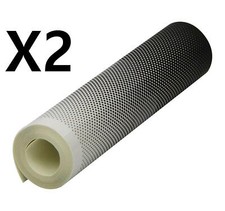 2x Car Van Mpv Windscreen Sun Shade Visor Strip Fades From Black To Clear