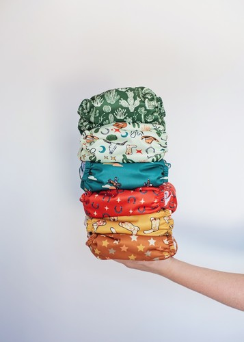 Brand new nipper nappies - 6, x