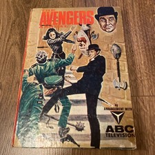 The Avengers Annual 1967 Vintage John Steed & Emma Peel Diana Rigg Retro TV Rare