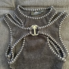 Trapstar Vest Top Tank With Cut Out Detail BNWOT Size Medium