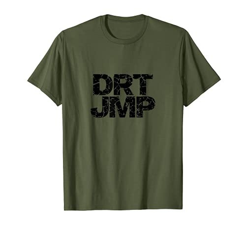 Dirt jump bicycle jump
