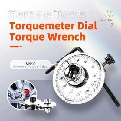 Dial torque wrench 2in - torque, 1/2in