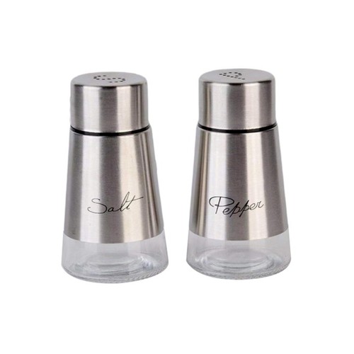 Salt and pepper shakers - salt,
