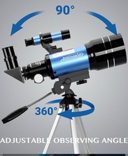Aomekie Astronomical Telescope 300mm X70mm 15x-150x Zoom with Tripod