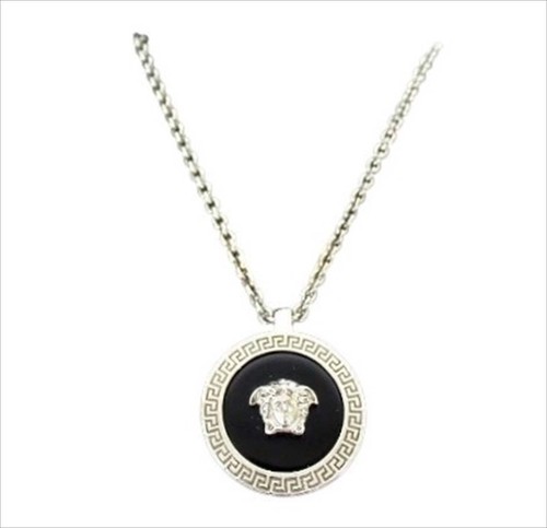 Versace necklace silver - necklace, silver-tone